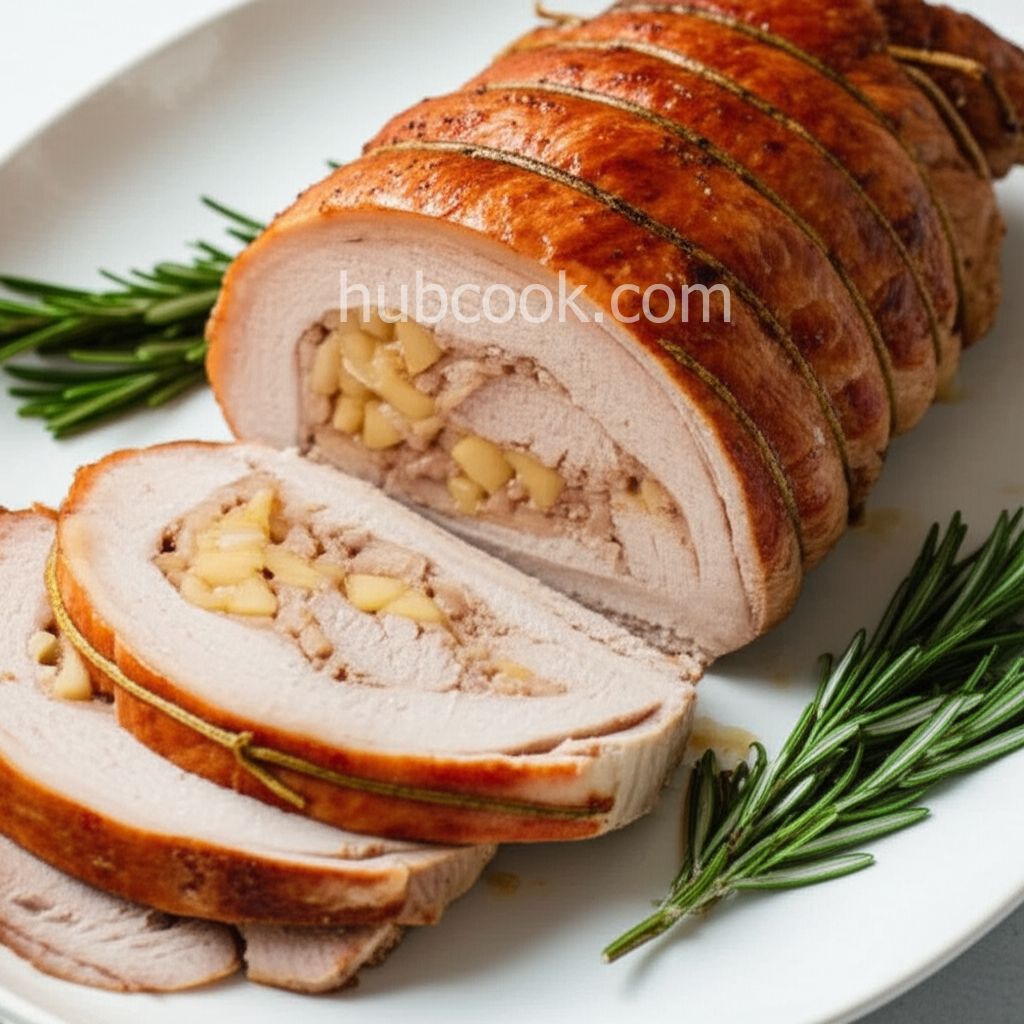Apple-Stuffed Pork Loin