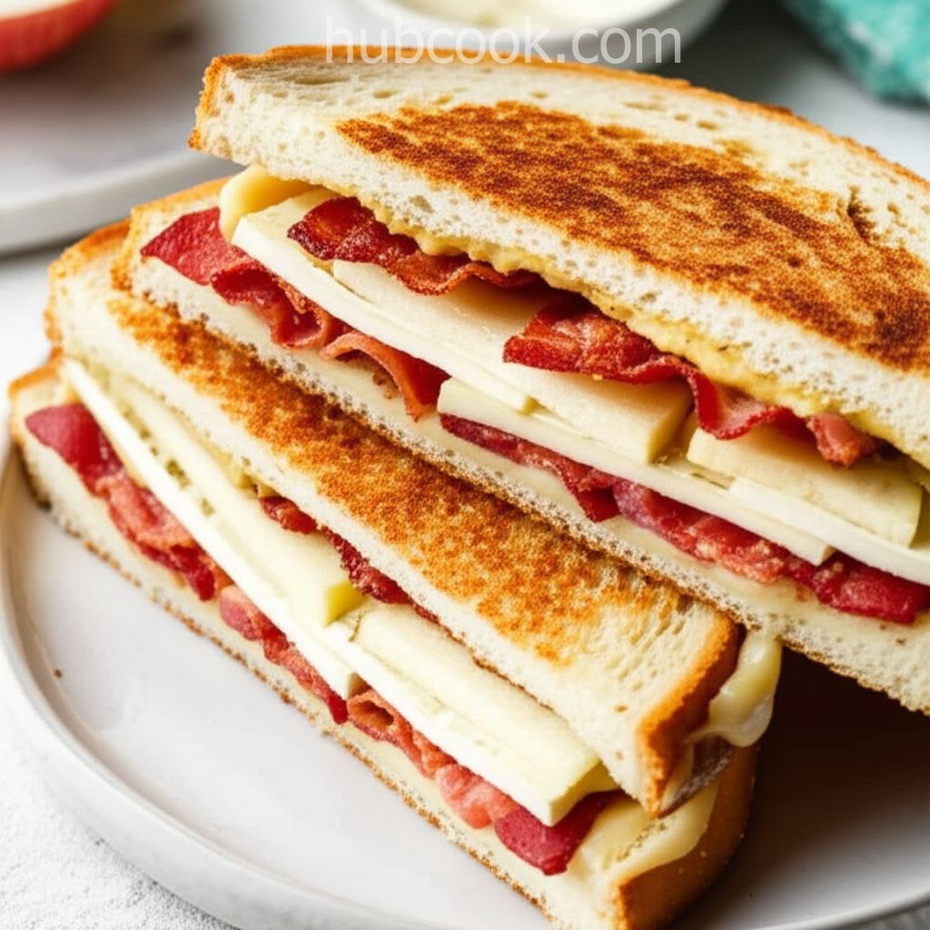 Bacon, Apple and Brie Panini