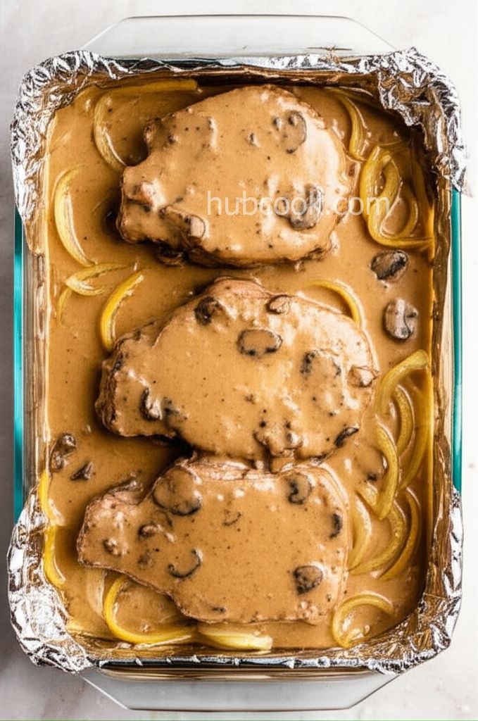 Baked Pork Chops with Cream of Mushroom Soup