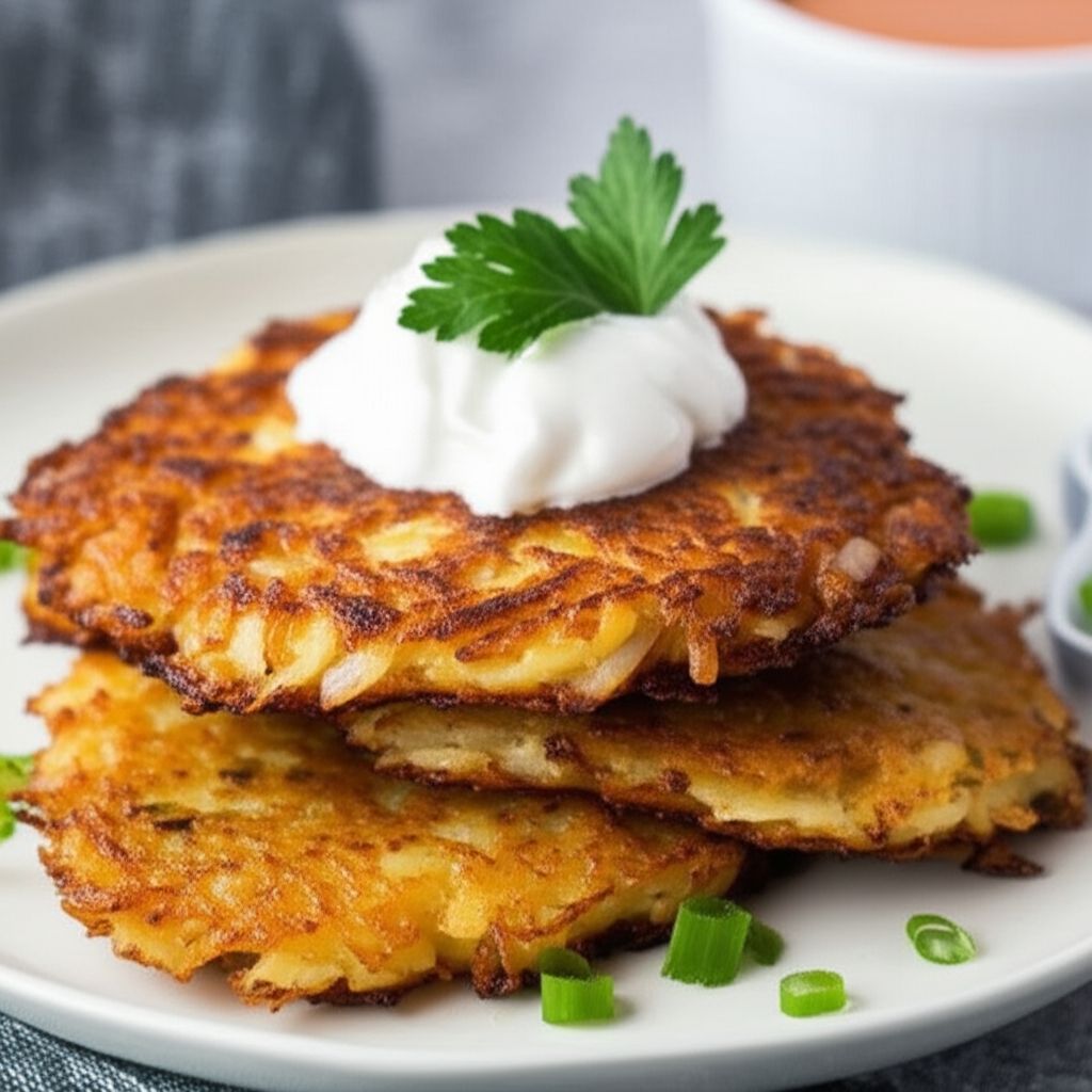 Cajun Potato Latkes