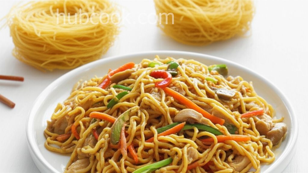 Chicken Singapore Noodles