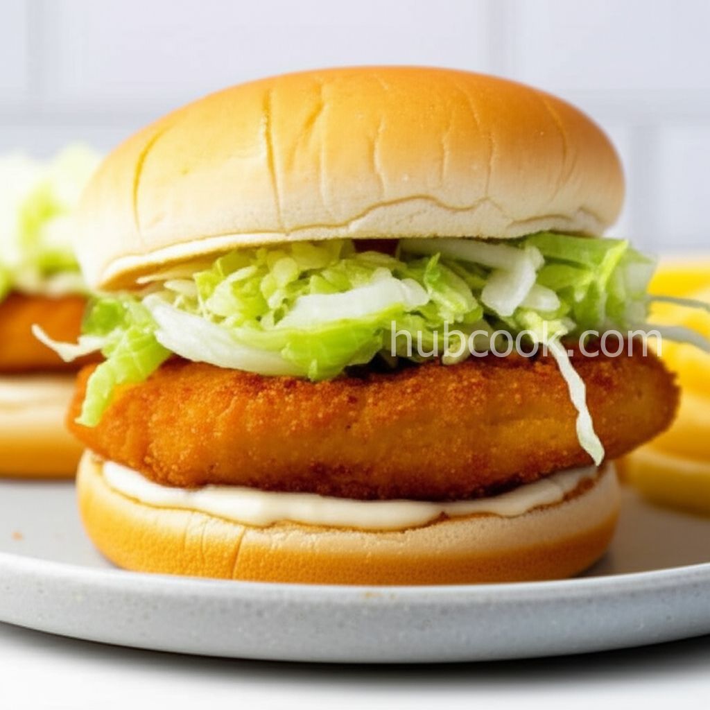 Copycat McChicken Sandwich