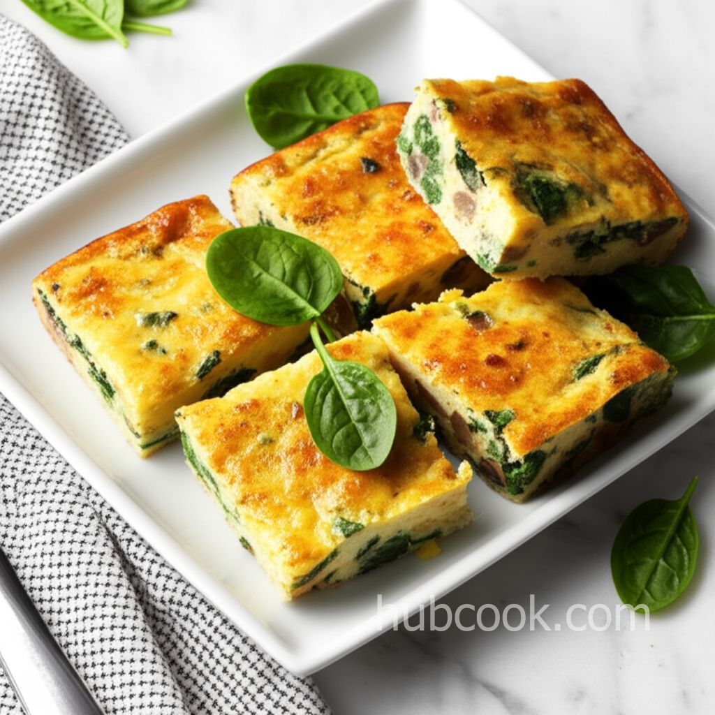 Egg, Spinach, and Mushroom Slow Cooker Casserole