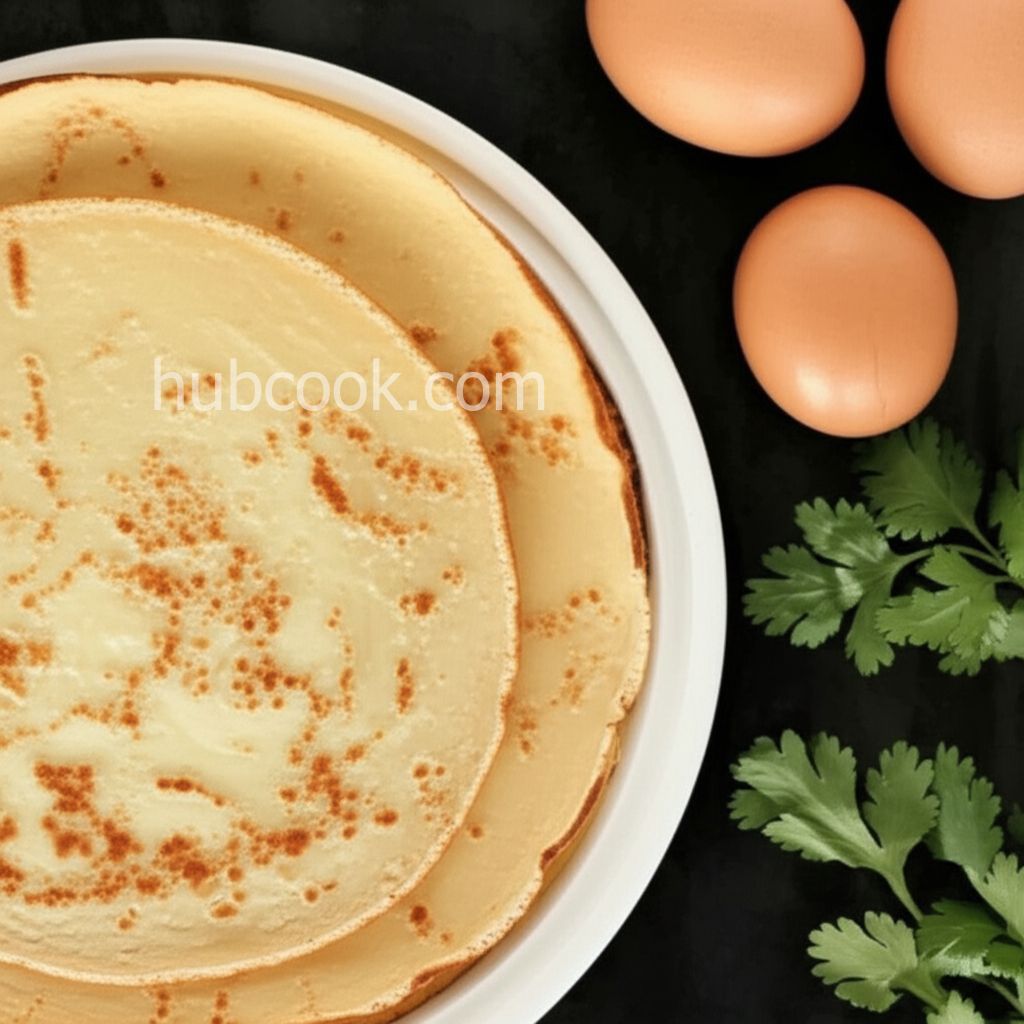 Flourless Crepe Tortillas