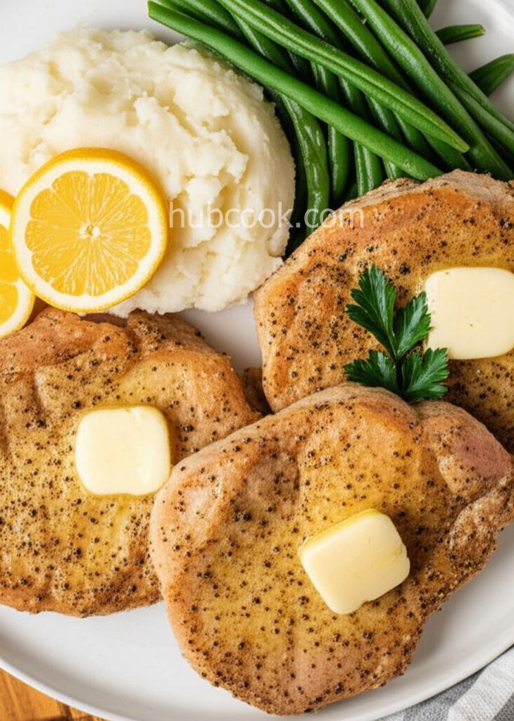 Garlic-Seasoned Baked Pork Chops