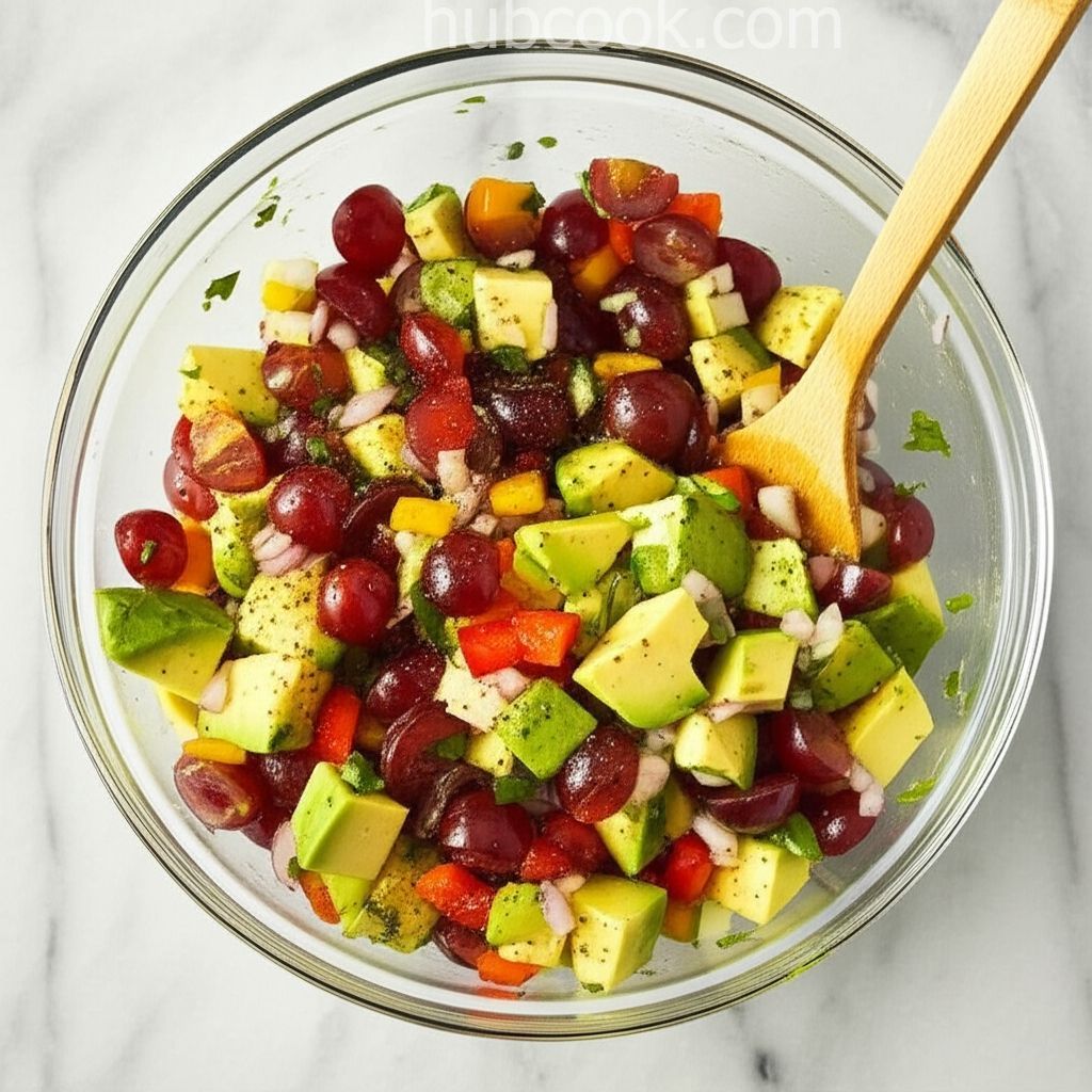 Grape and Avocado Salsa