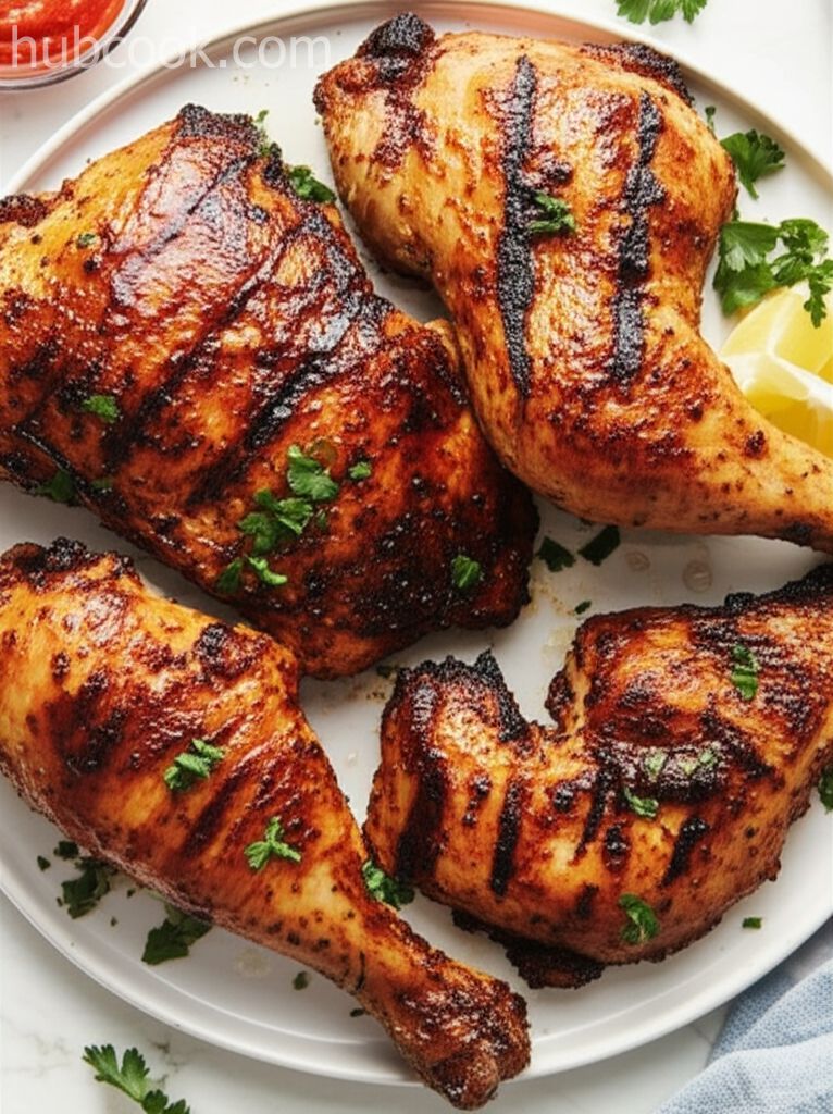 Grilled Greek Yogurt Marinated Chicken