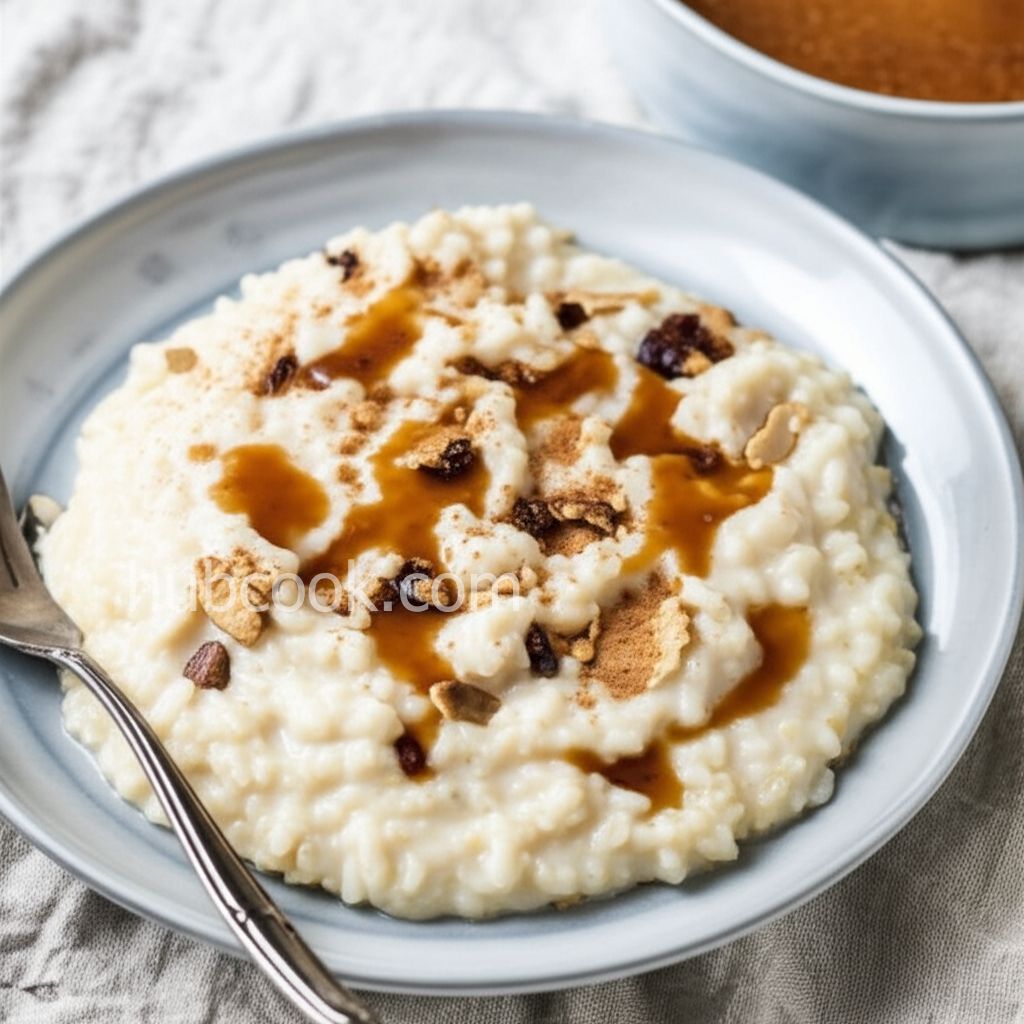 Healthier Creamy Rice Pudding