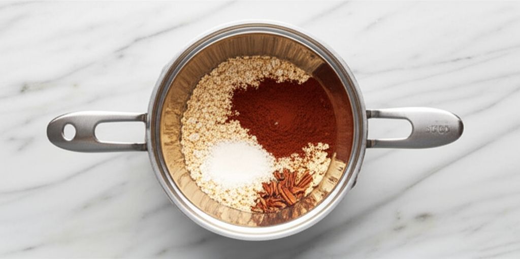 Healthy German Chocolate Cake Oatmeal