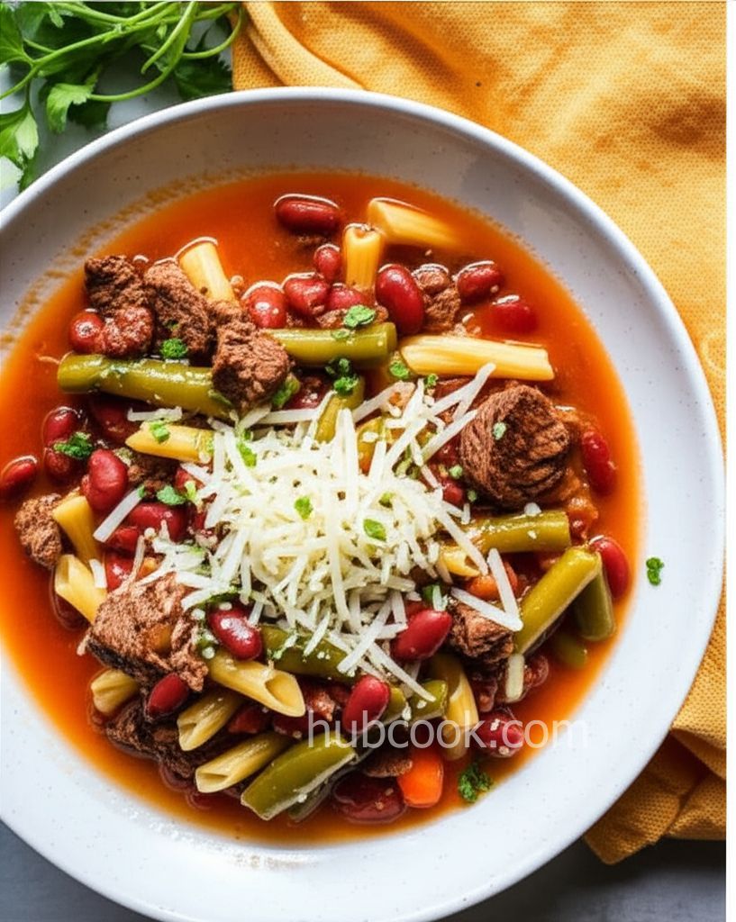 Instant Pot Hearty Minestrone Soup