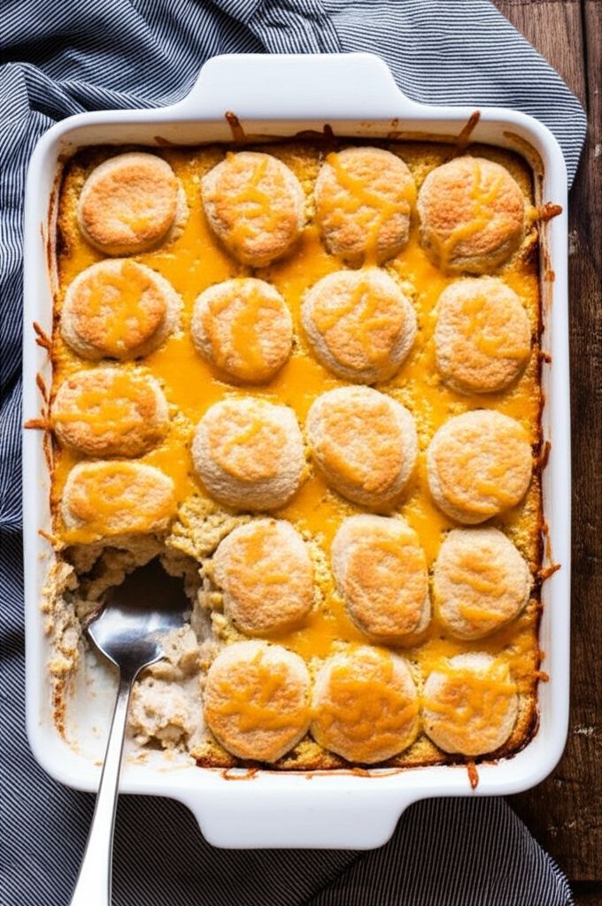 Melanie's Chicken Biscuits Casserole