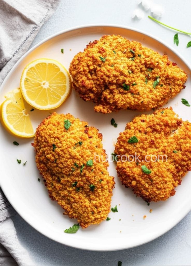 Oven Fried Lemonade Chicken