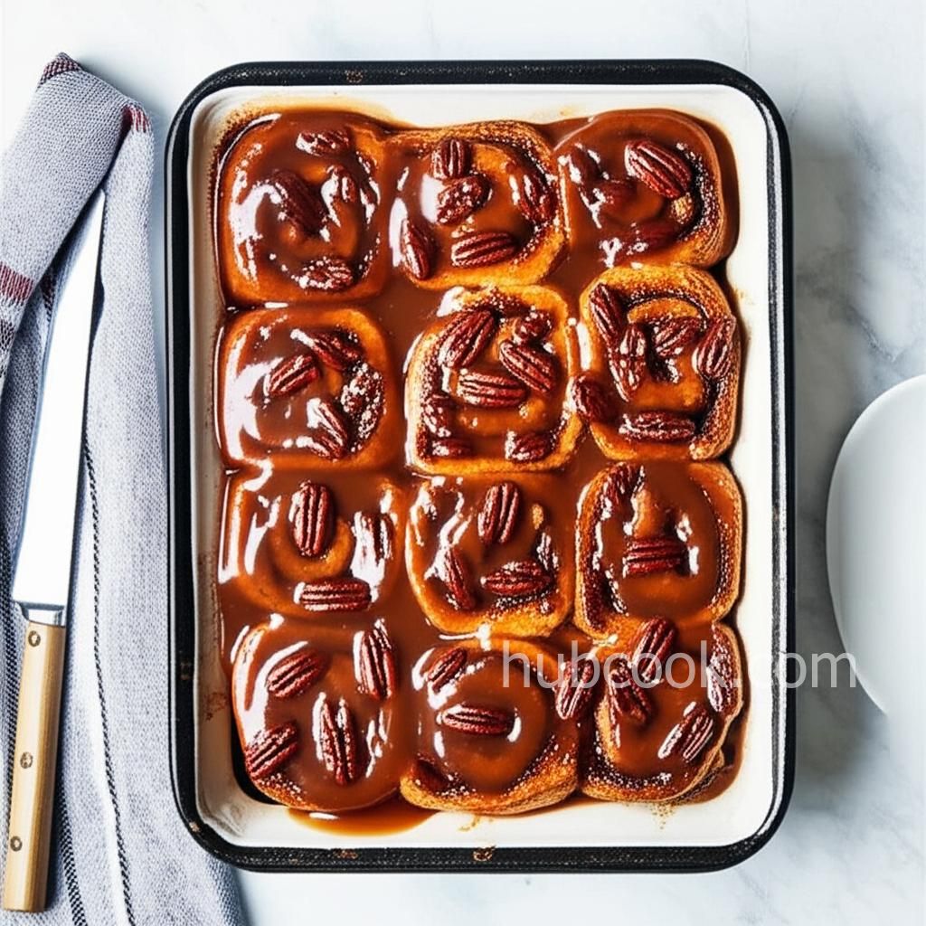 Overnight Caramel Pecan Rolls