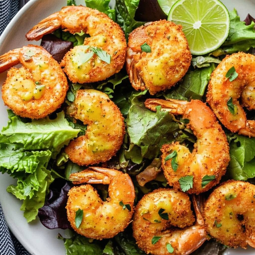 Pan-Fried Shrimp with Lime Butter