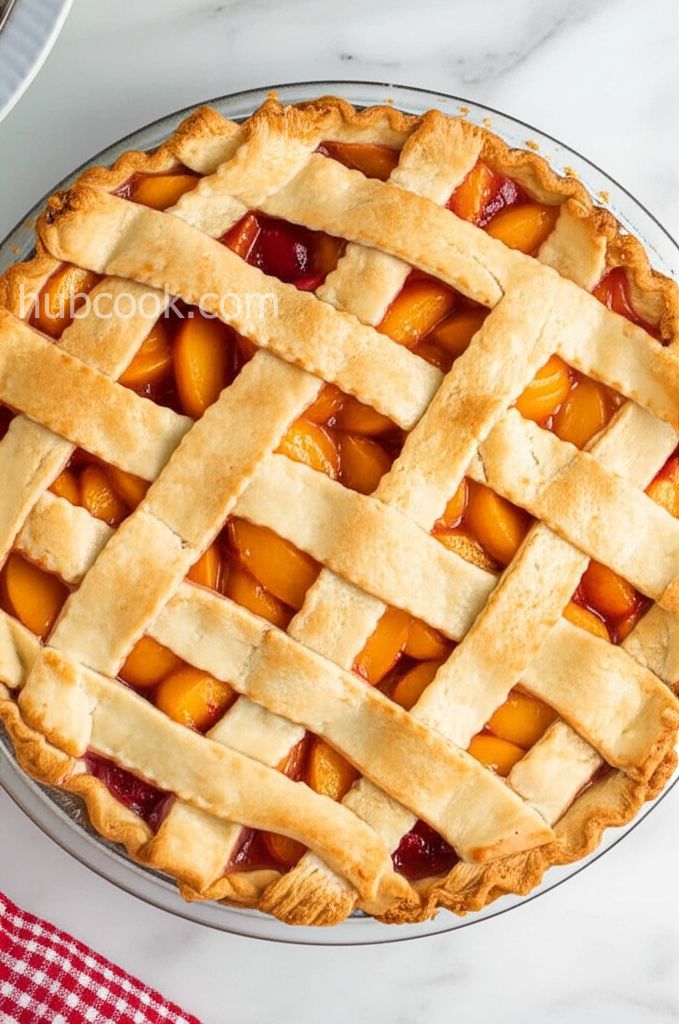 Peach-a-Berry Pie