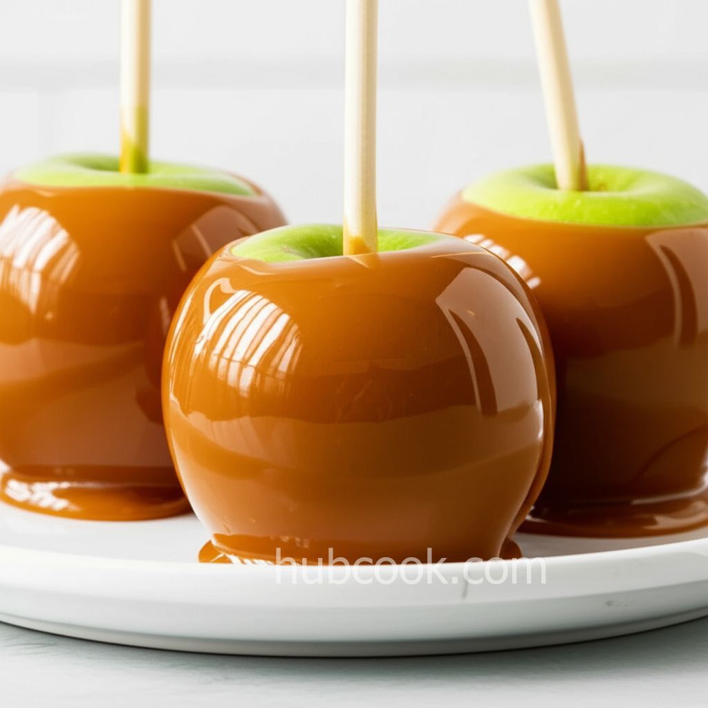 Plain Caramel Apples