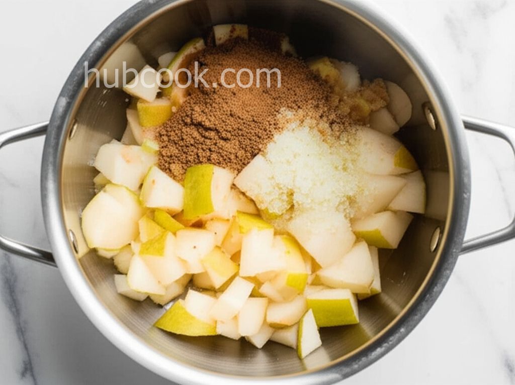 Pork Chops with Pear Sauce
