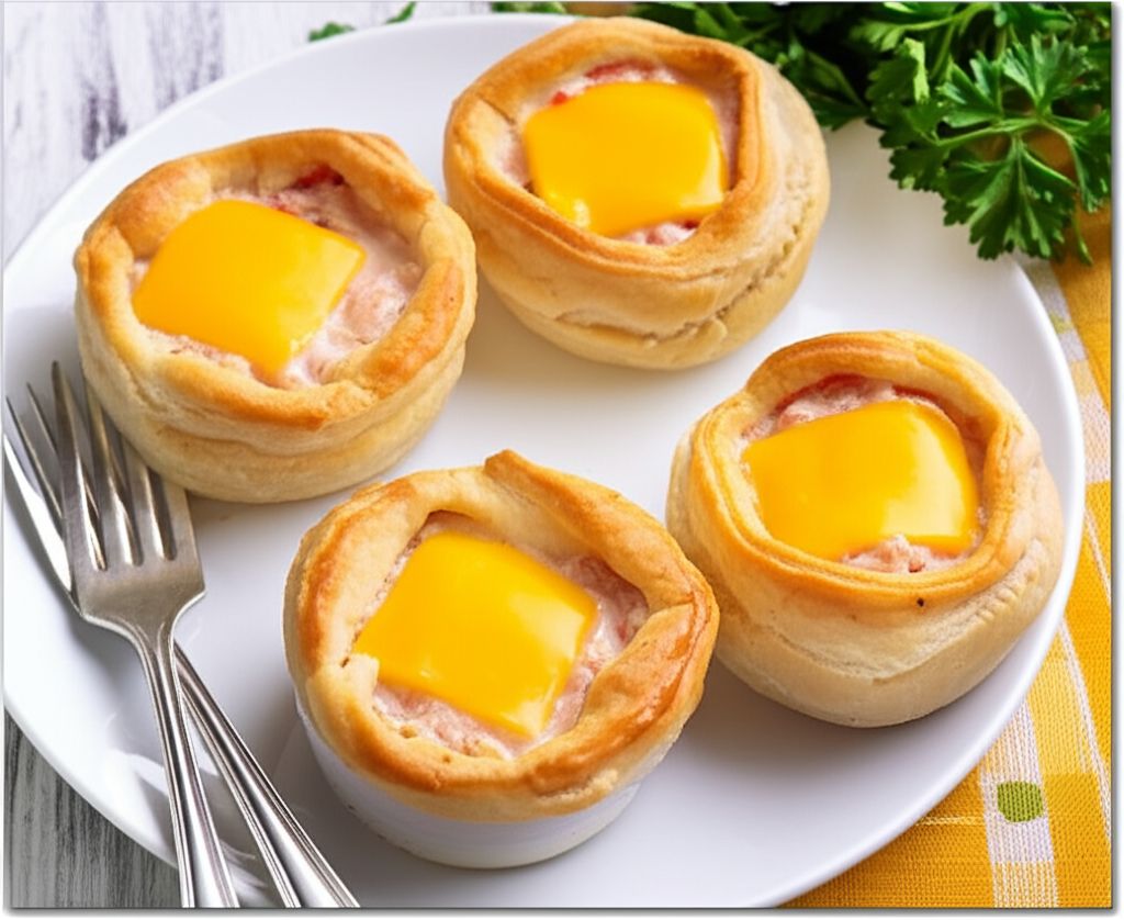 Scallops in Pastry with Lobster Sauce