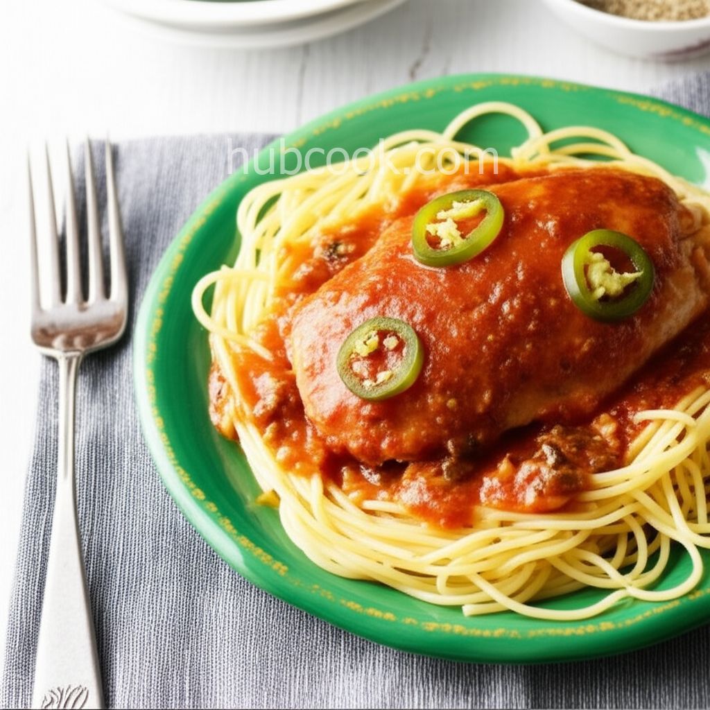 Slow Cooker Chicken Pepperoni