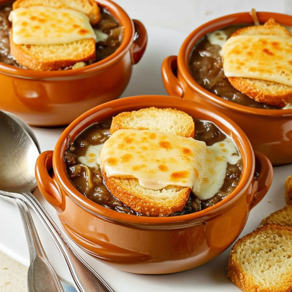Slow Cooker Onion Soup