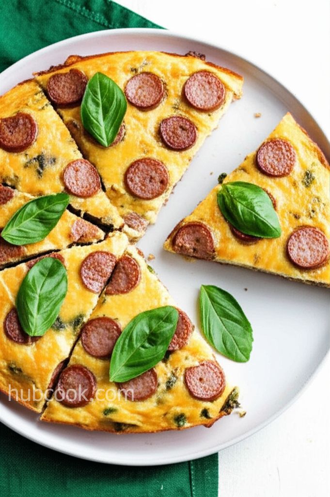 Smoked Sausage Frittata