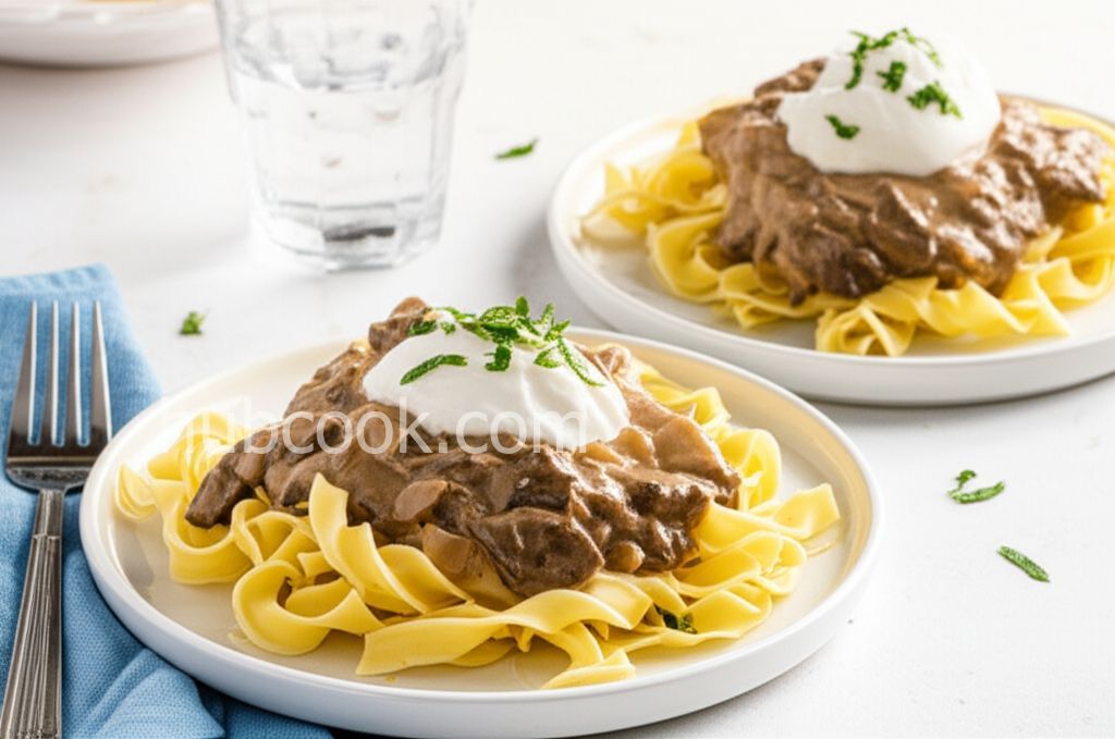 Susan's Beef Stroganoff