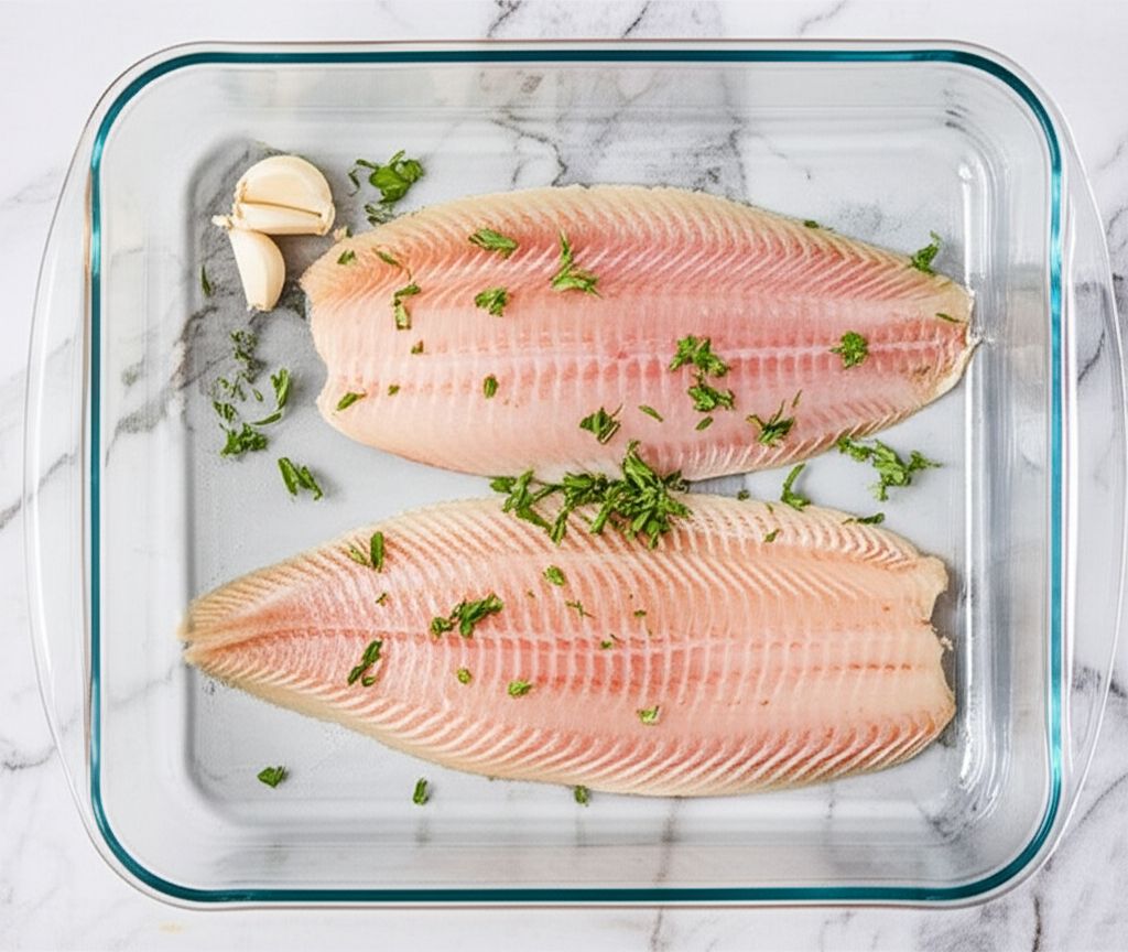 Tamra's Microwave Tilapia