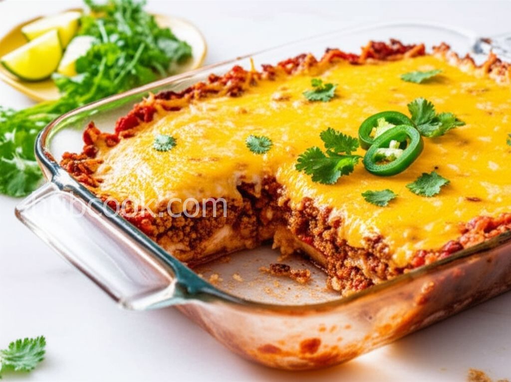Vegetarian Burrito Casserole