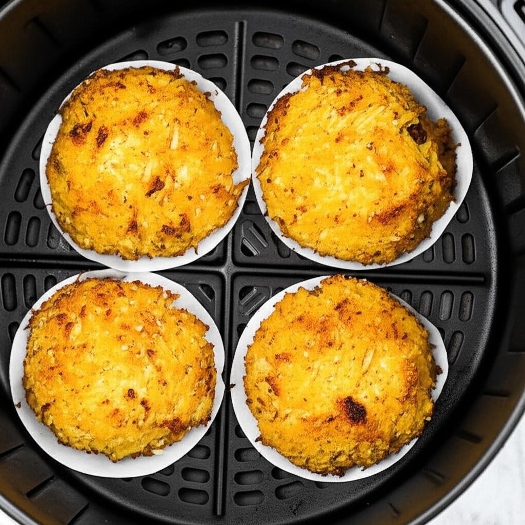 Air Fryer Cajun Crab Cakes