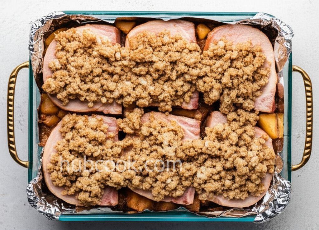 Apple Pork Chops and Stuffing