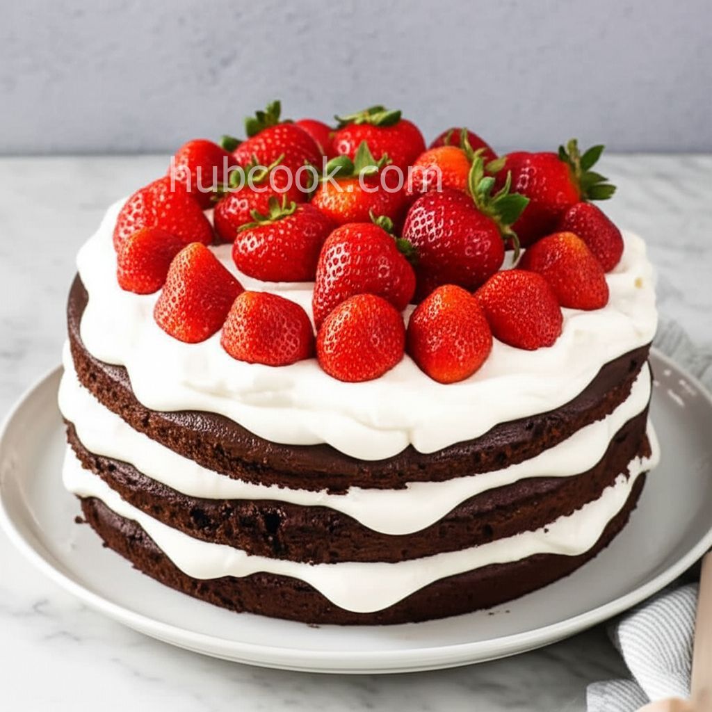 Big D's Chocolate Strawberry Shortcake