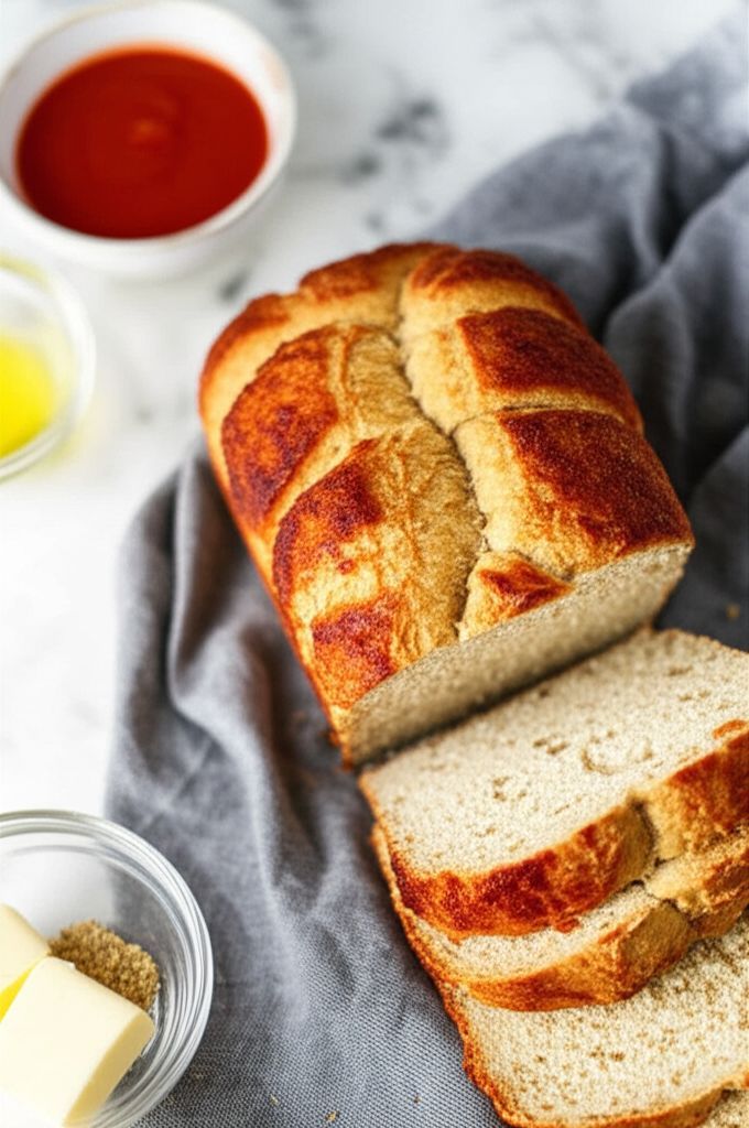 Bread Machine Garlic Bread