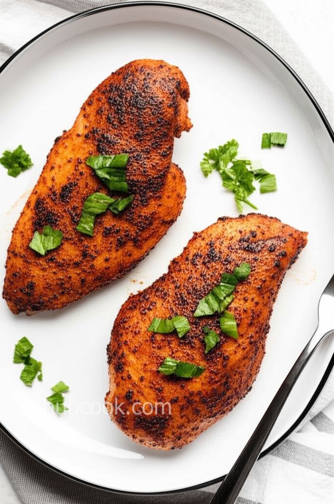 Broiled Paprika and Lemon-Pepper Chicken Breasts