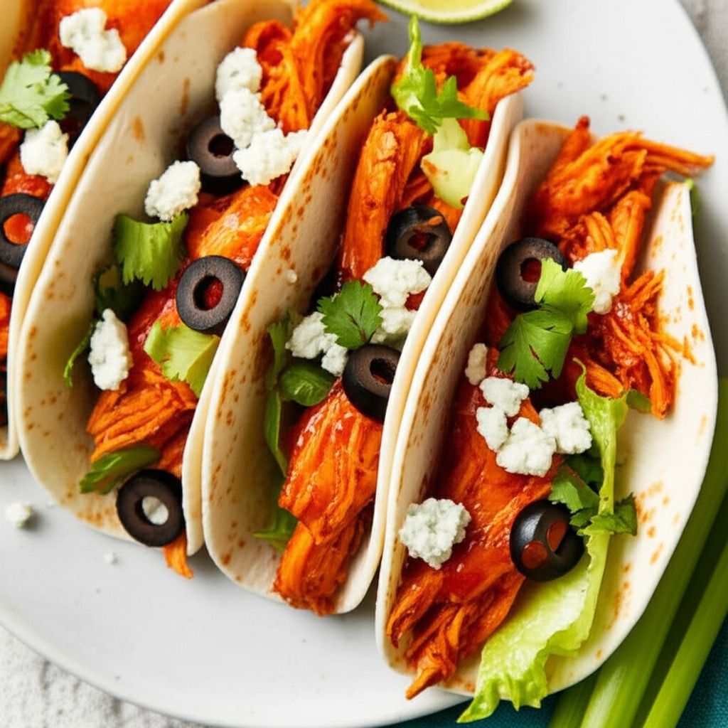 Buffalo Chicken Tacos