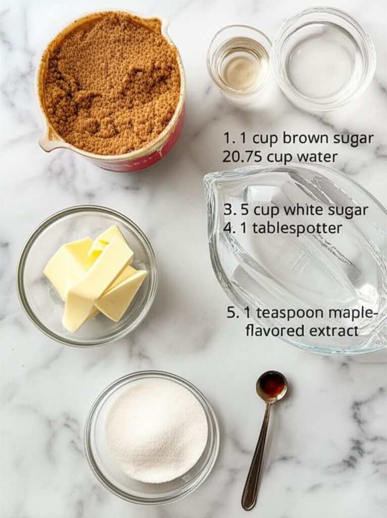 Buttery Maple Syrup