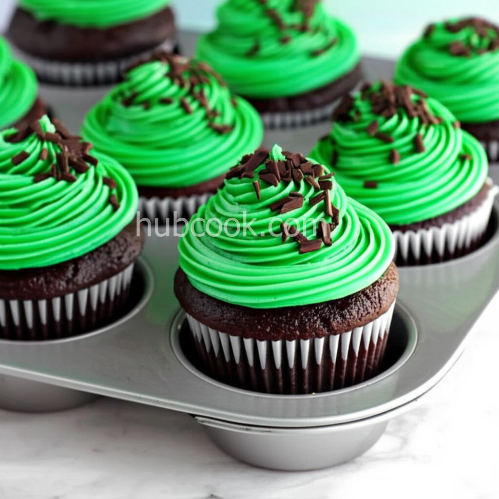 Chocolate Cupcakes with Bailey's Creme Frosting