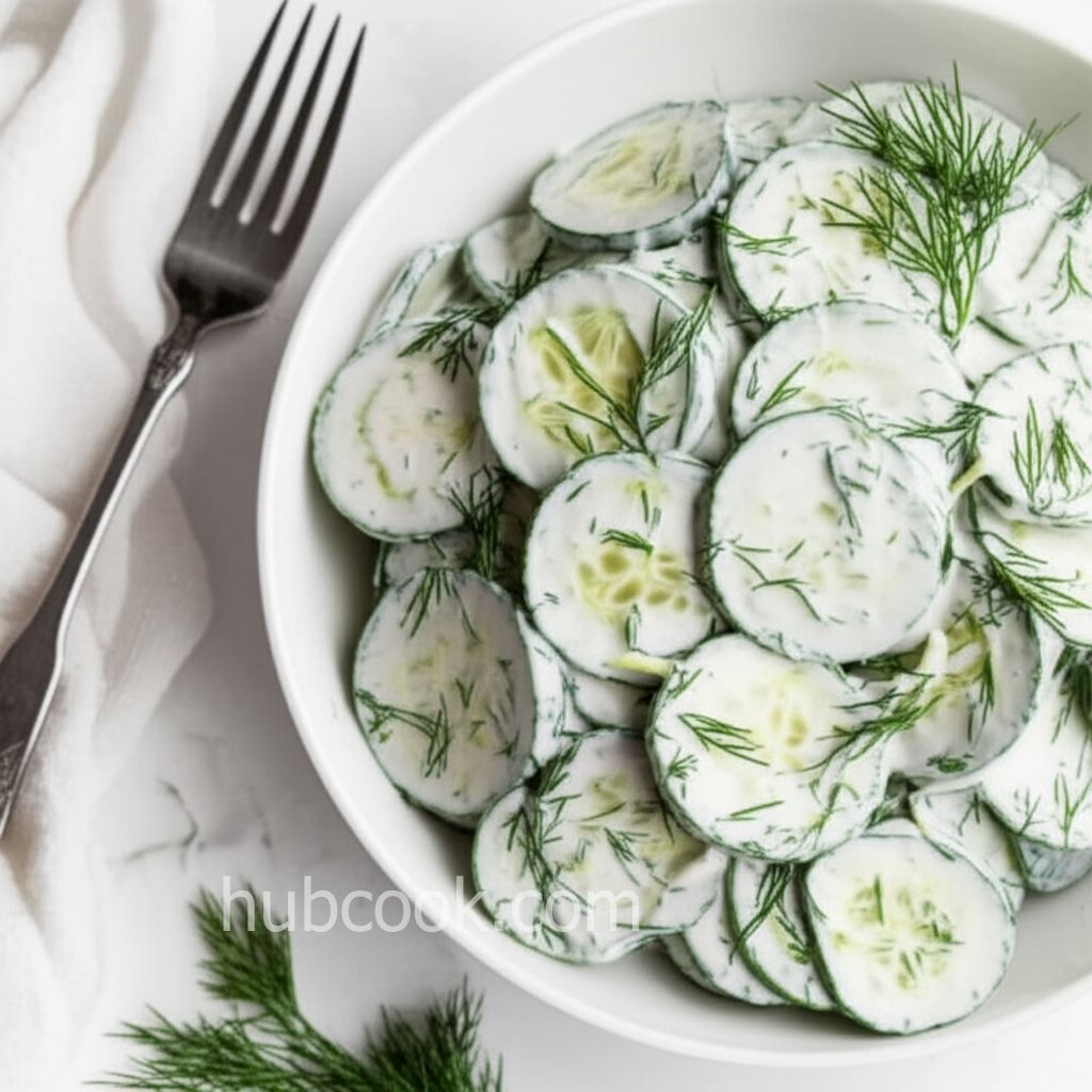 Dill Cucumber Salad