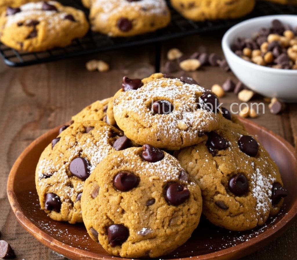 Easy Pumpkin Chocolate Chip Cookies