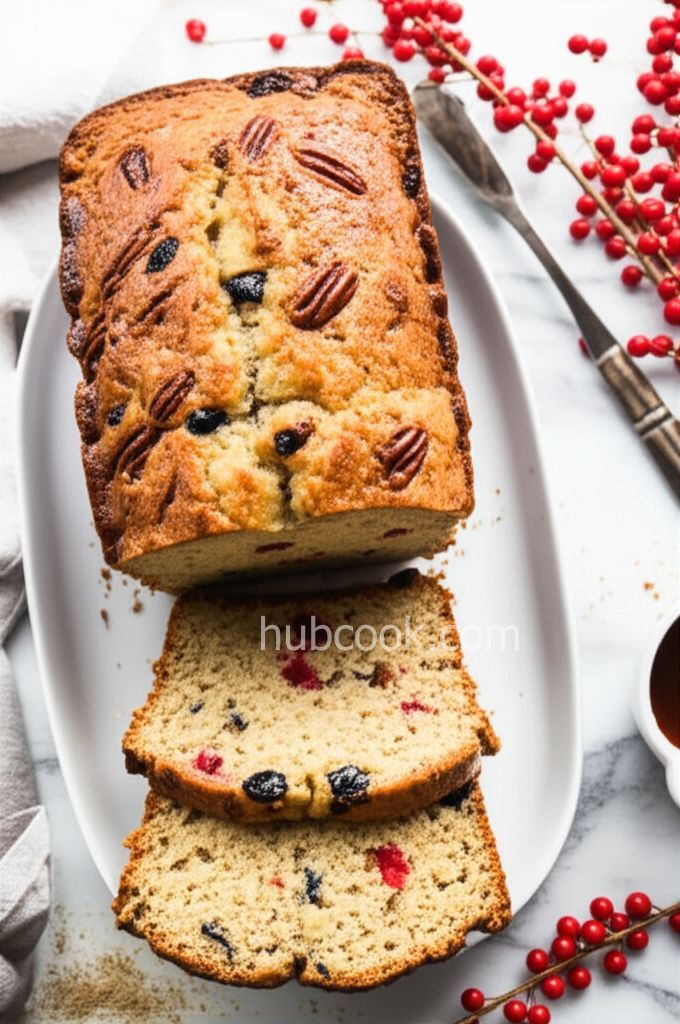Eggnog Fruit Bread