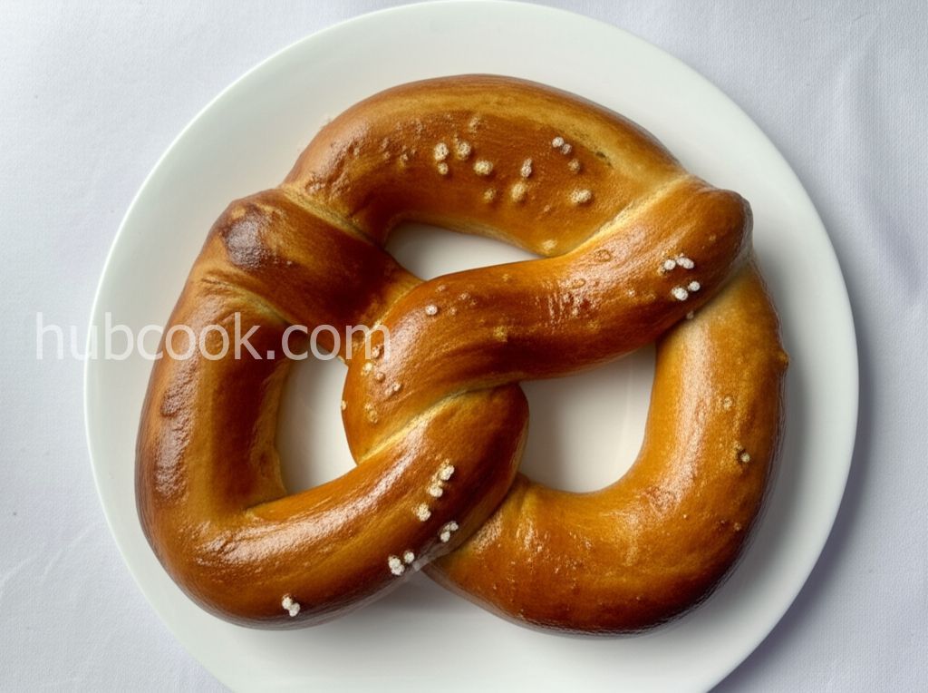 German New Year Pretzel