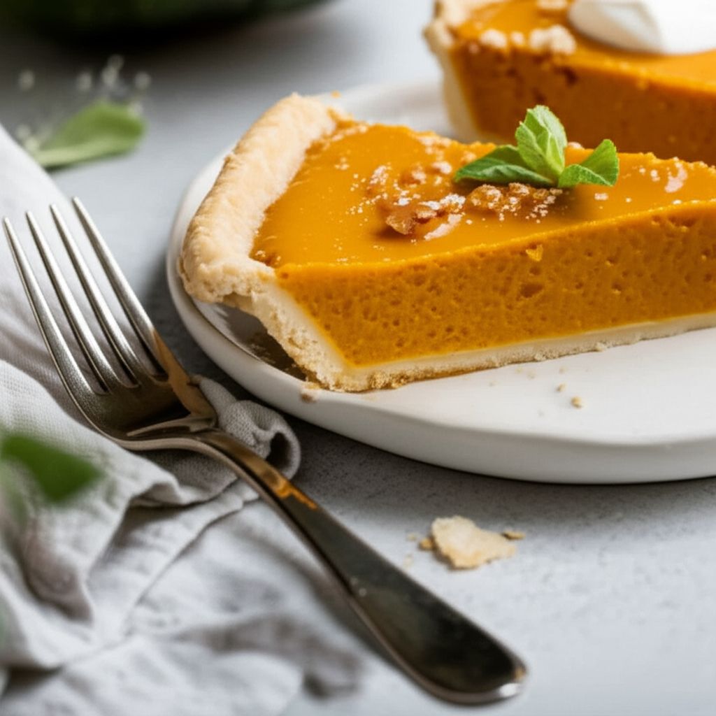 Kabocha Squash Pie (Japanese Pumpkin Pie)