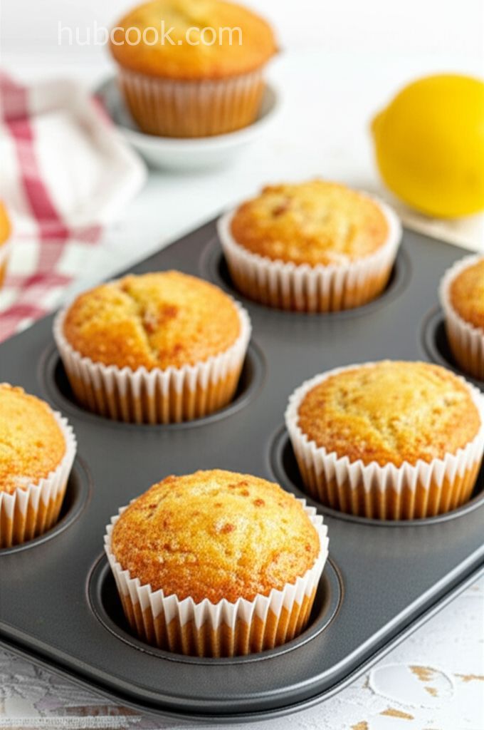 Lemony Poppy Seed Muffins