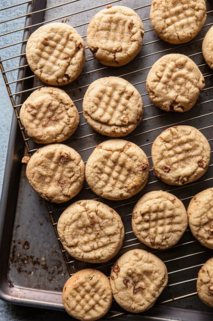 Nutty Crispy Sugar Cookies