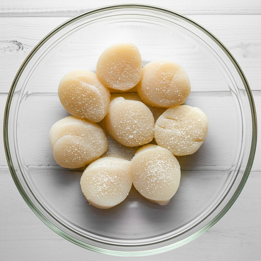 Pan-Seared Lemon and Garlic Scallops