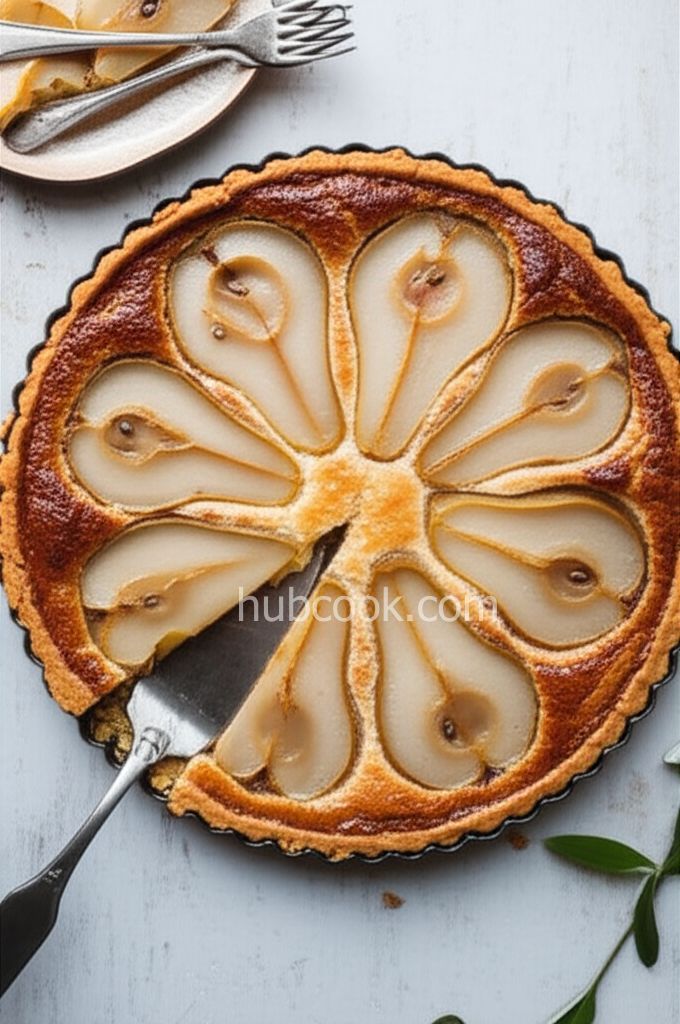 Pear Frangipane Tart