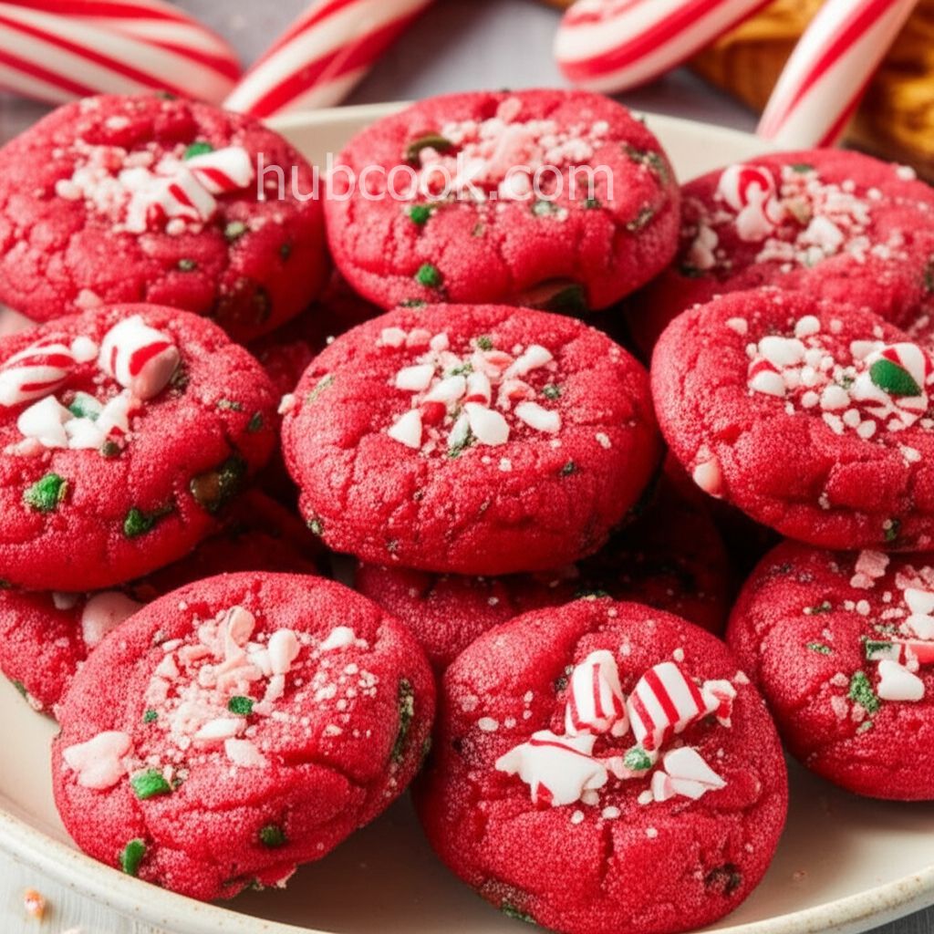 Peppermint Bark Cookies