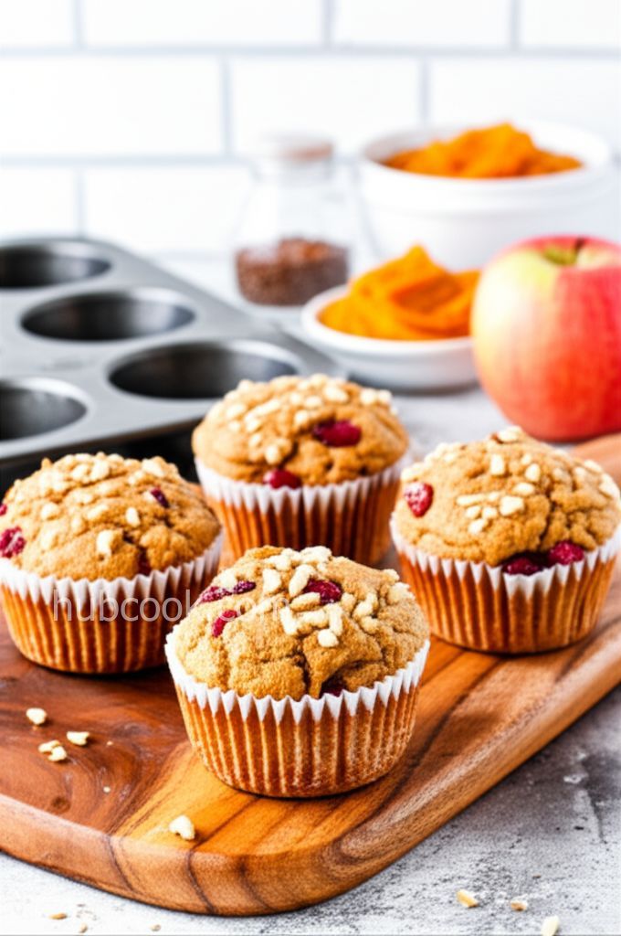 Pumpkin Apple Muffins