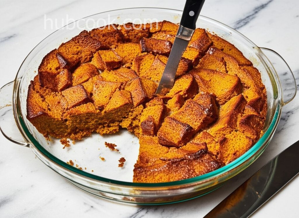 Pumpkin Bread Pudding with Caramel Rum Sauce