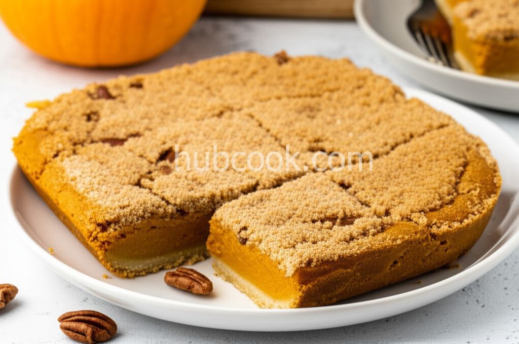 Pumpkin Shortbread Bars
