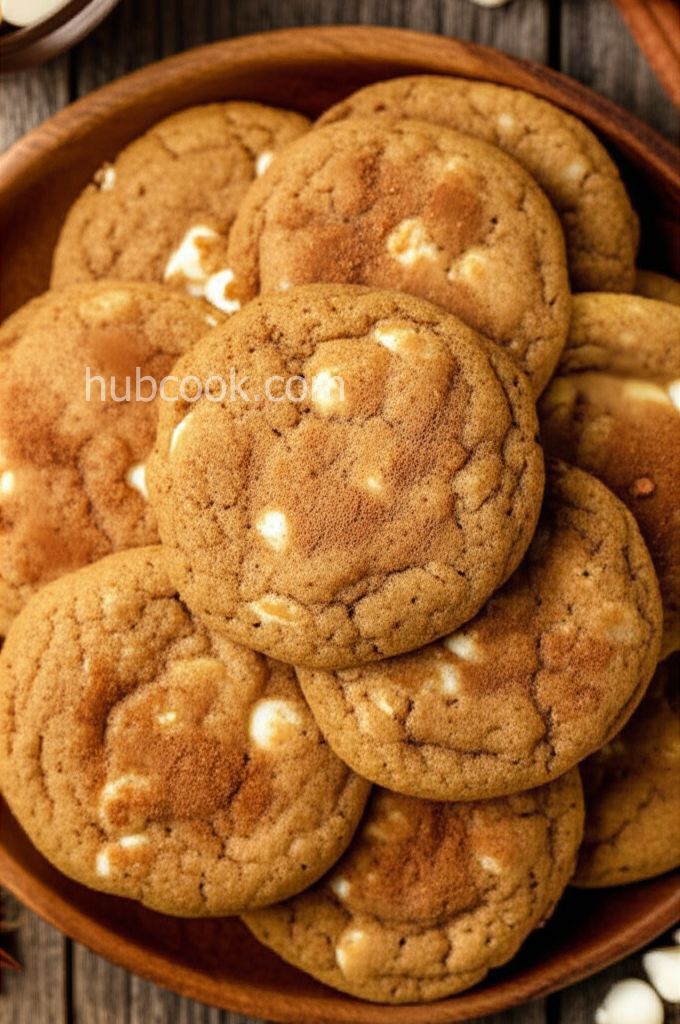 Pumpkin White Chocolate Cookies